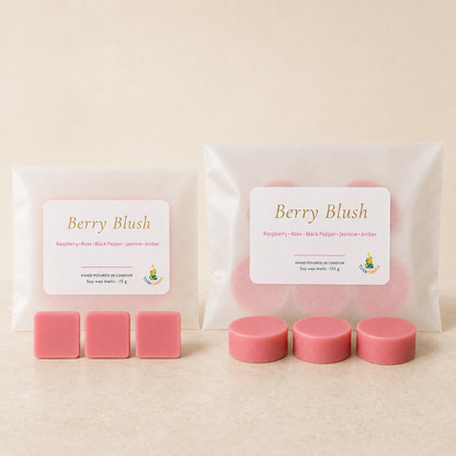 Berry Blush – Black Raspberry & Peppercorn Soy Wax Melts